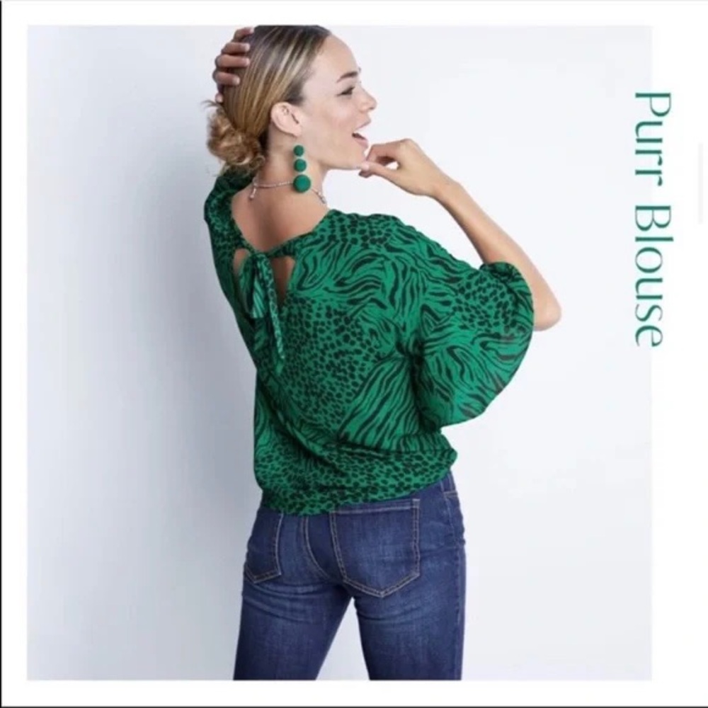 Like New Cabi Purr Blouse Style 3863